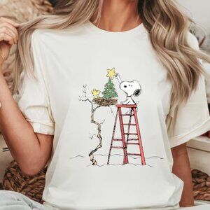 Charlie Brown Christmas Tree T-shirt, Snoopy Christmas Tree Shirt